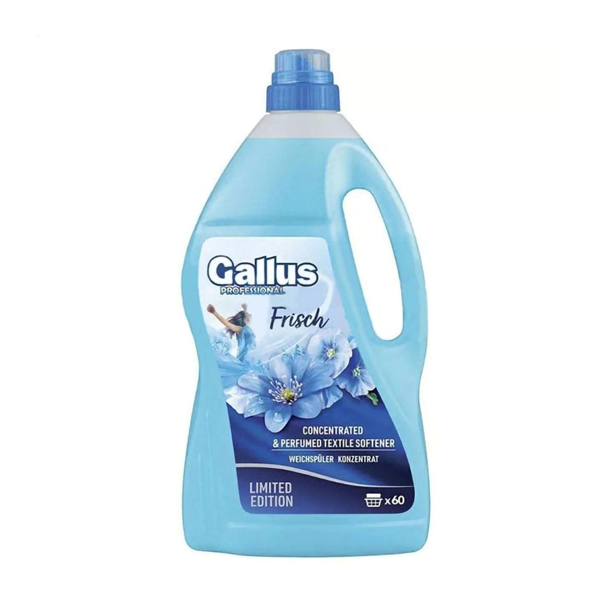 Ополіскувач для білизни Gallus Professional Weichspuler Frisch, 60 циклів прання, 2.04 л